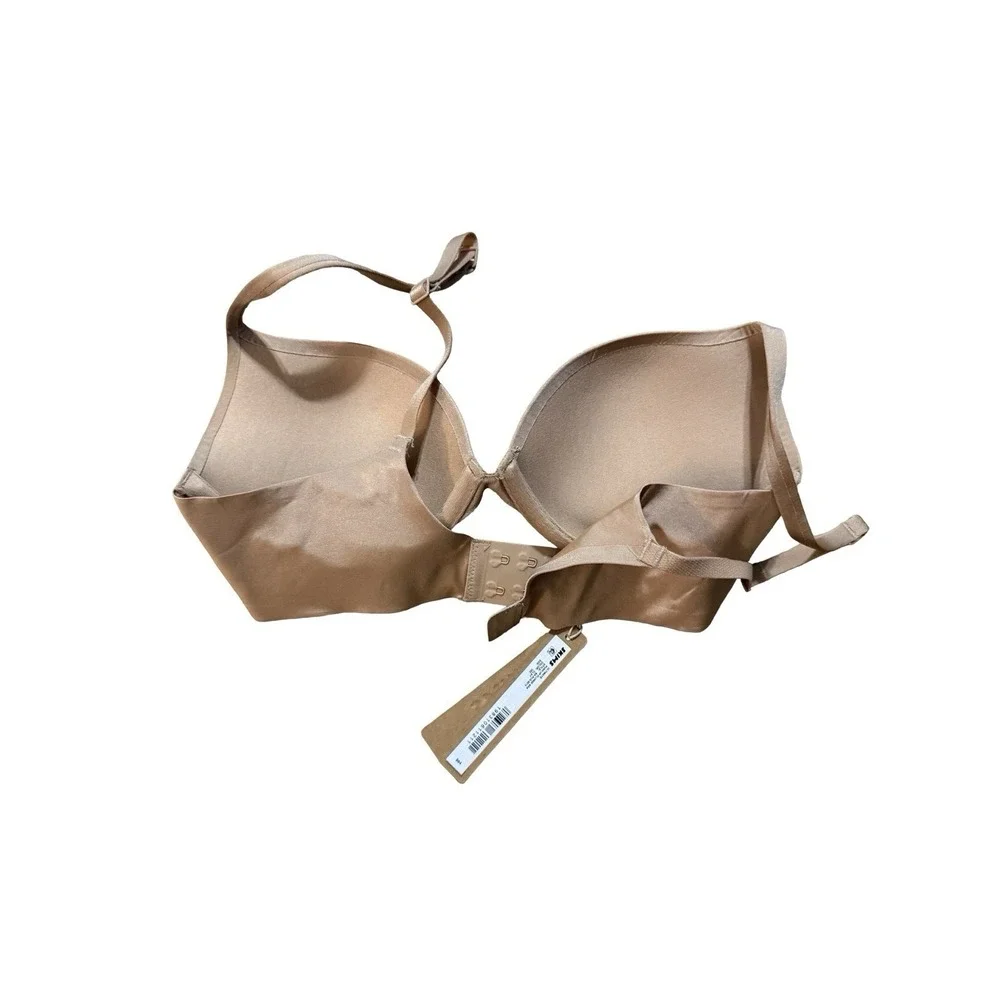 Skims Ultimate Push Up Plunge Bra - NWT - 34c - Clay - Picture 4 of 6